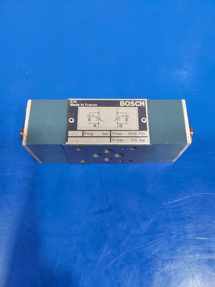 Bosch 0 811 324 100 Manifold Check Valve Block 0811324100