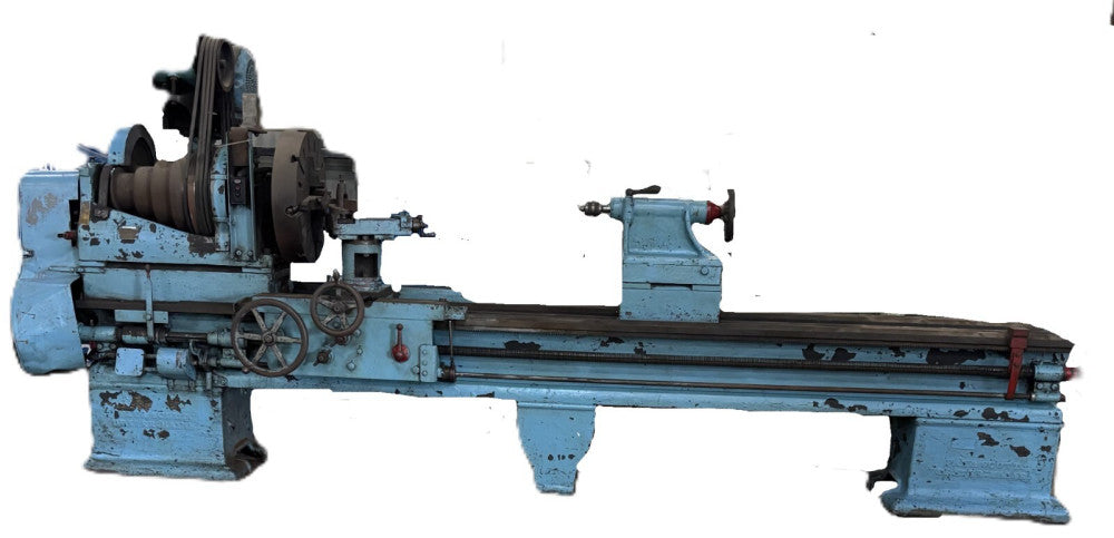 FAY AND SCOTT METAL EXTENSTION GAP LATHE SWING SIZE 36" LENGTH OF BED 169" 4 JAW