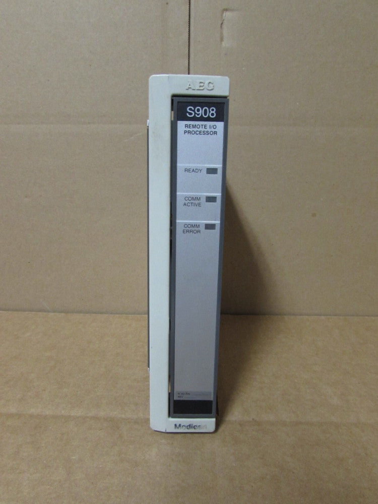 SCHNEIDER MODICON, AS-S908-120, REMOTE I/O PROCESSOR, XLNT TAKEOUT! MAKE OFFER!