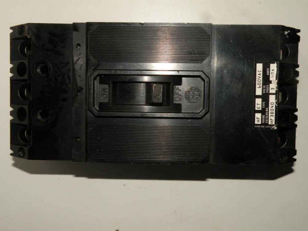ITE HF3-B040 3 Pole 40 Amp 600 Volt Circuit Breaker Guaranteed!