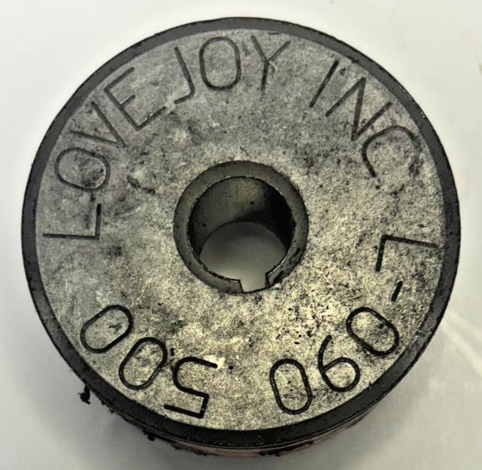 LOVEJOY HUB 7/8 WKW, JAW COUPLING, L-090, .875 BORE, 1/8" KEYWAY
