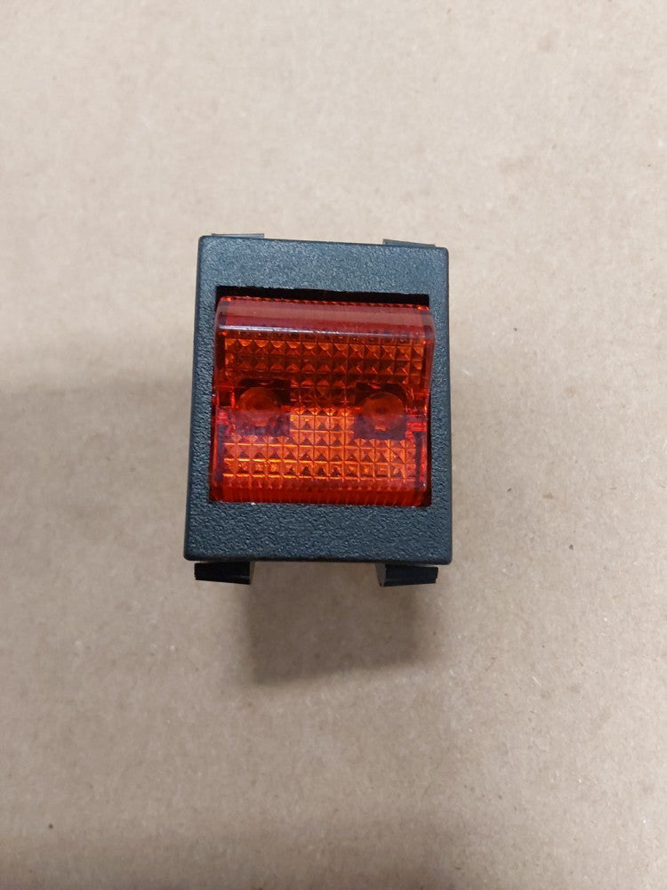 Arrow 2601A11E 2800 DPST (ON)-OFF Mom Amber Neon Lighted Rocker Switch 125VAC