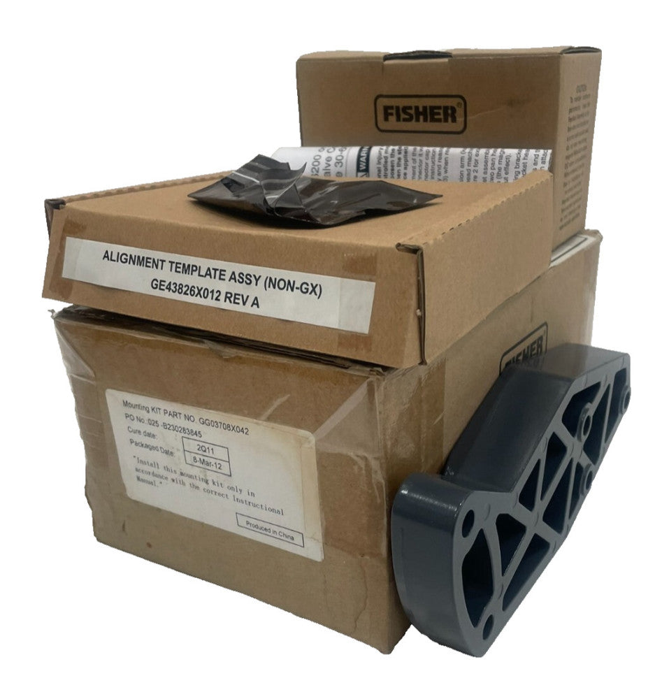 NEW FISHER EMERSON GG03708X042 MOUNTING KIT DVC62200 025-B230283845