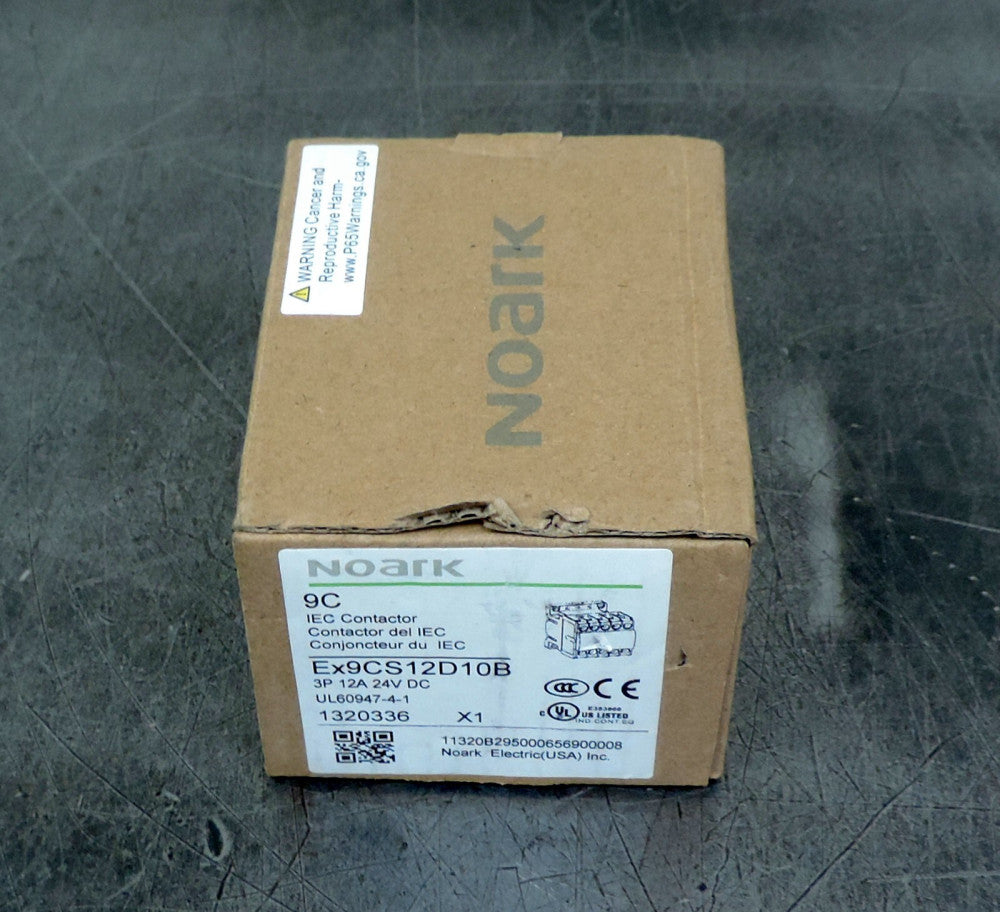 Noark EX9CS12D10B 9C IEC 3 Pole Contactor EX9CS12