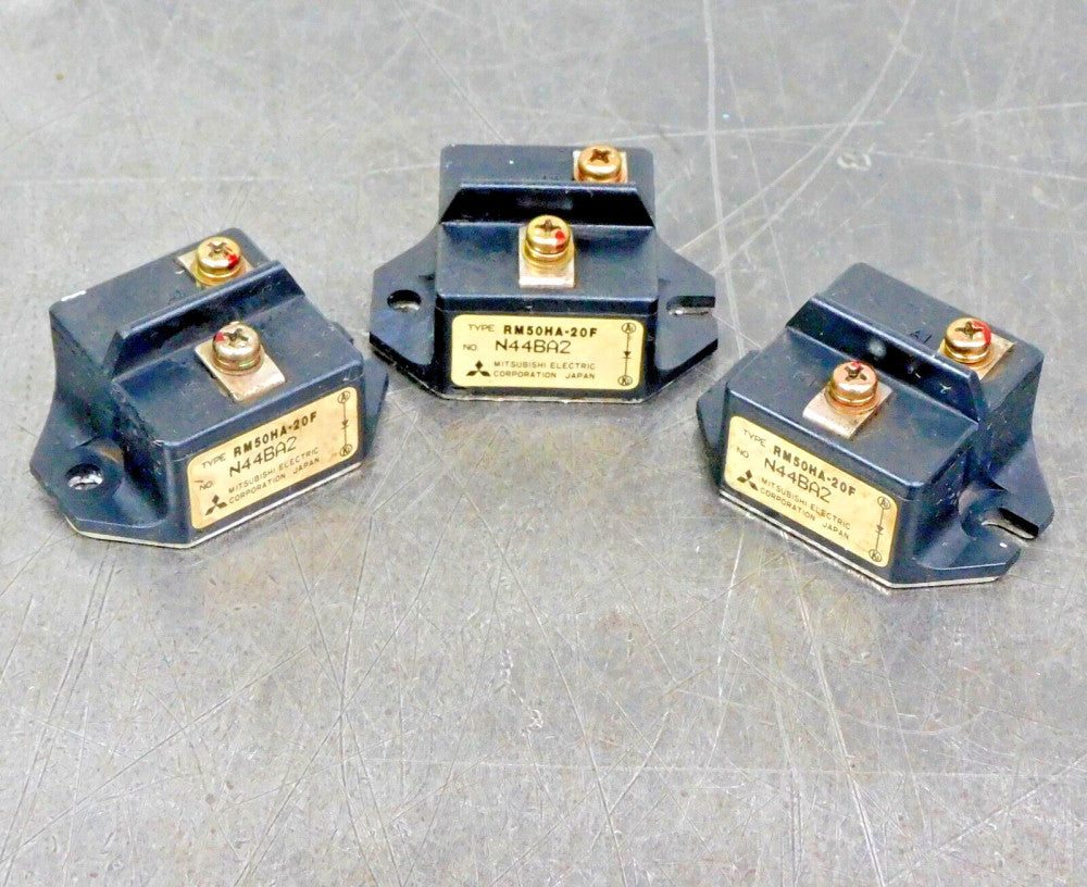 Mitsubishi RM50HA-20F Power Supply Module N44BA2 Lot of Three (3)