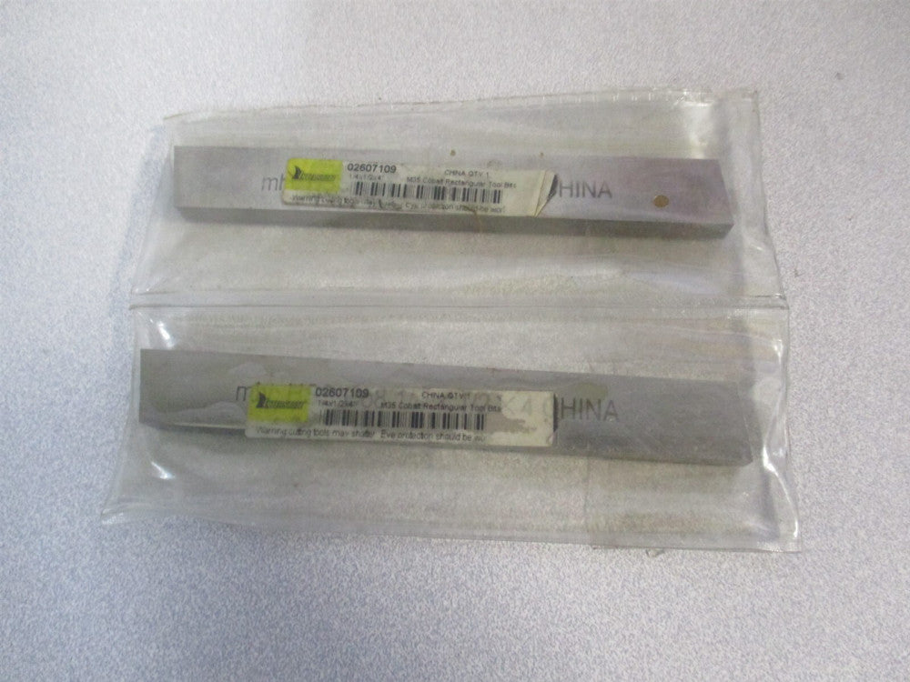 (461-0020) M35 1/4″ x 1/2″ x 4″ OAL Cobalt Rectangular Tool Bit Blank - Qty 2