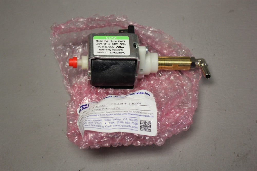 NEW ULKA 220V WATER PUMP FOR TUTTNAUER EA EAX7