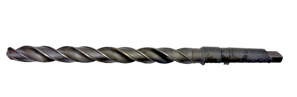 13/16" MORSE TAPER SHANK DRILL BIT 9" FLUTE 4" SHANK 13-1/2" OAL