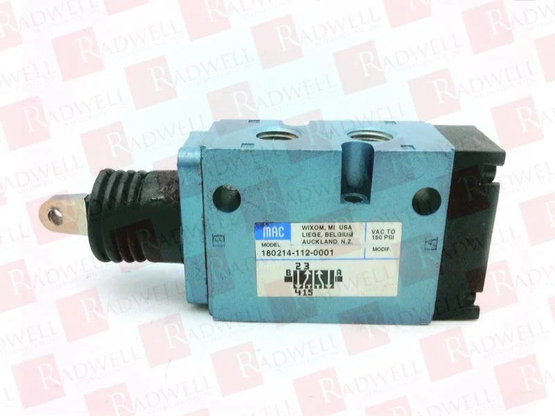MAC VALVES INC 180214-112-0001 / 1802141120001 (USED)