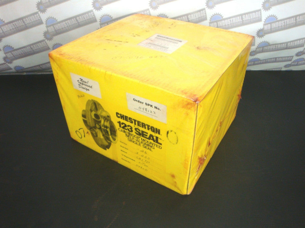 CHESTERTON 123 Cartridge PN-048041 SELF ALIGHNING Single Seal -26, 3.250, CB/TP