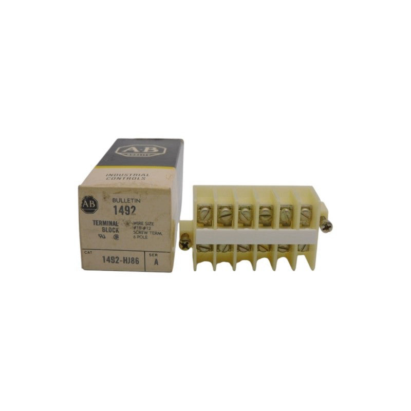 ALLEN BRADLEY 1492-HJ86 SER. A 600V 25A (BK/YL) NSMP