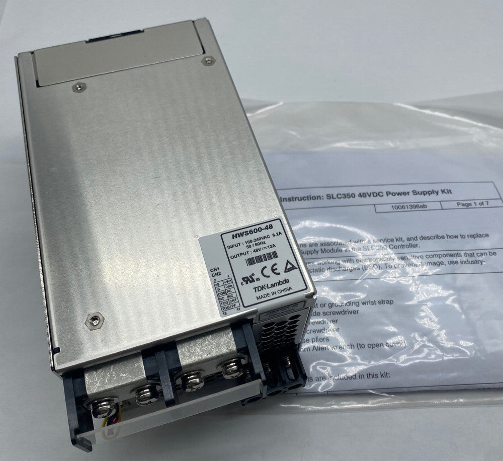 TDK-Lambda HWS600-48 Power Supply, In 100-240VAC Out 48VDC