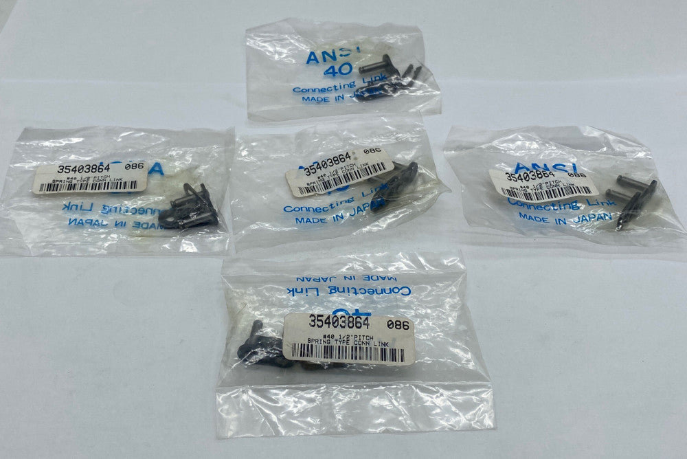 NEW Morse 35403864 Chain Connecting Link ANSI 40 1/2" Pitch Lot of 5