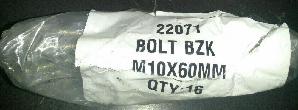 NEW 22071 BOLT BZK M10X60MM