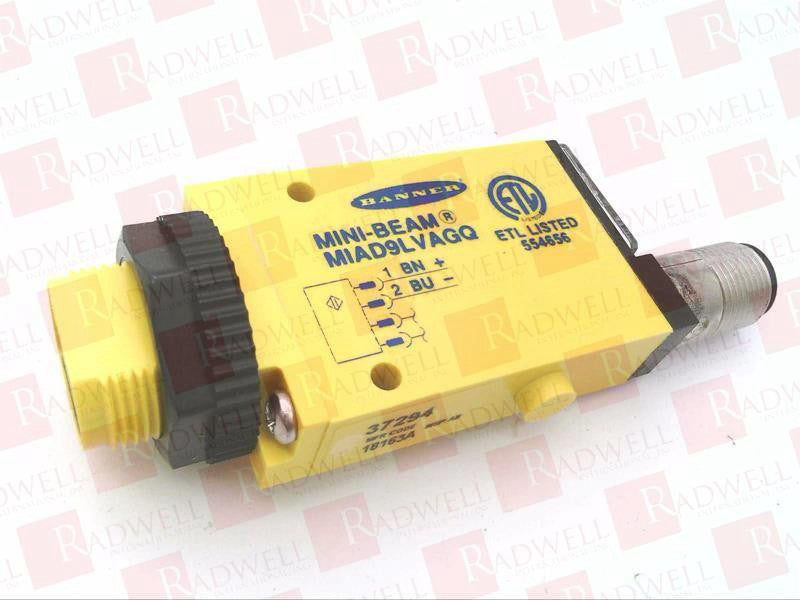 BANNER ENGINEERING MIAD9LVAGQ / MIAD9LVAGQ (NEW IN BOX)