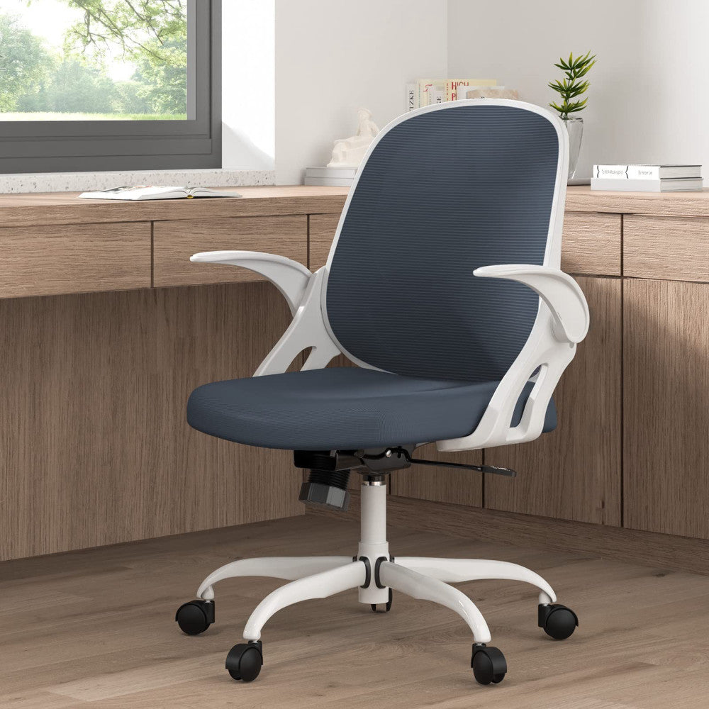Home Office Chair Work Desk Chair Comfort Ergonomic Swivel Computer Chair, Br...