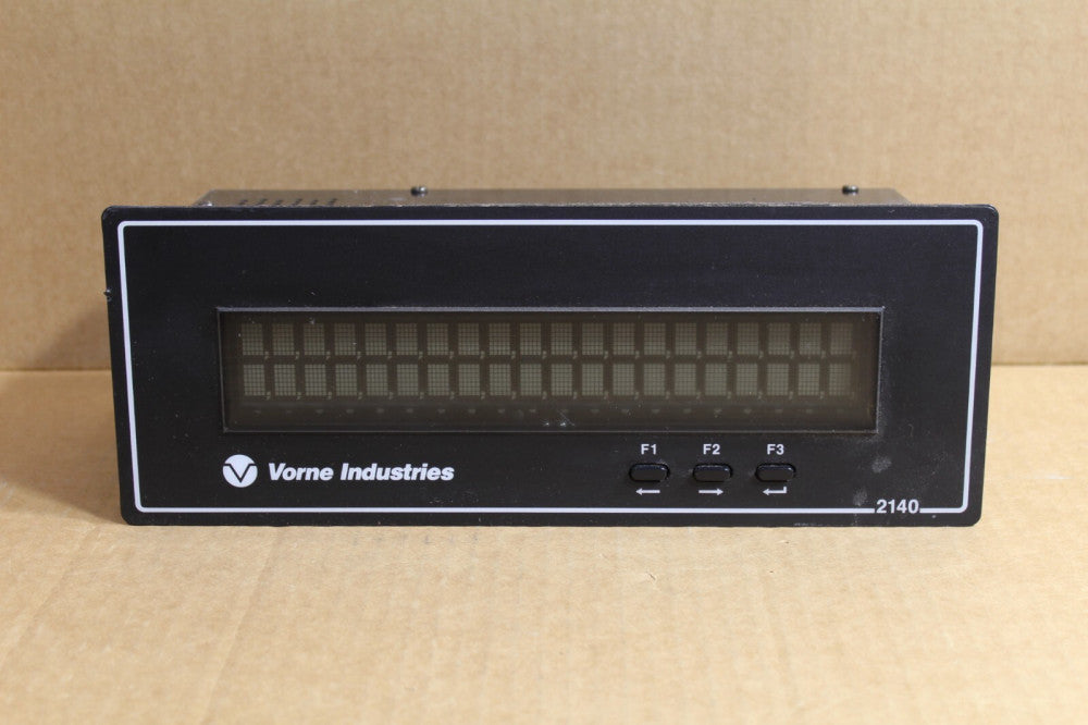 Vorne Industries 2140-SB-120 Operator Panel