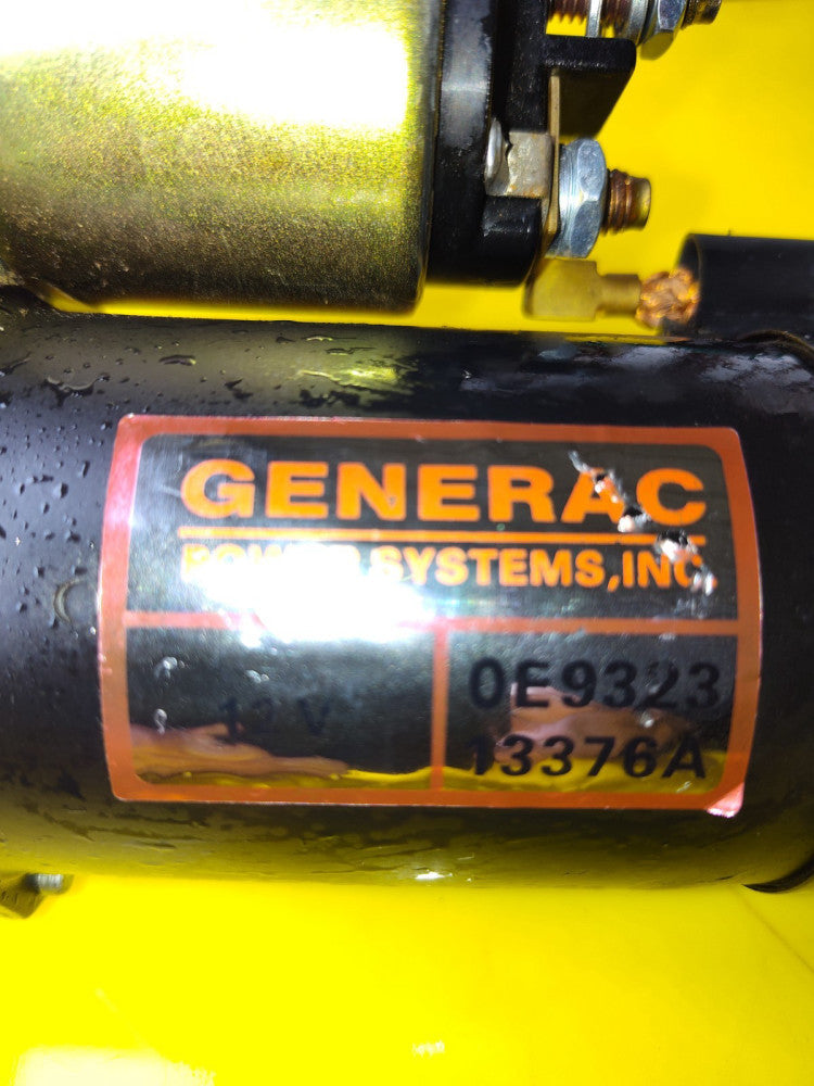 Genuine OEM Generac Heavy Duty Starter for Generator Motors / 0D9708, 0E42710SRV