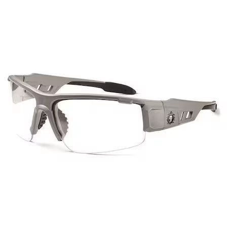 Ergodyne Dagr Dagr, Safety Glasses Polarized, Clear Lens, Gray Frame,