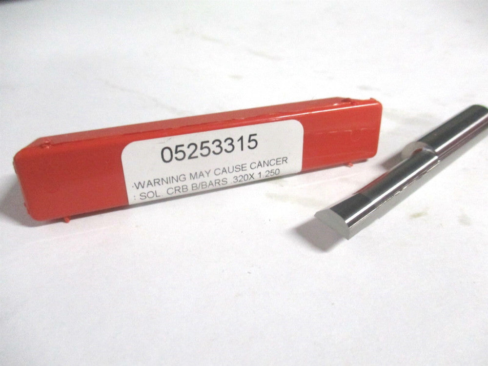 (ACC-BB3201250) 0.32" x 1-1/4" x 3/8 x 2-1/2" OAL Solid Carbide RH Boring Bar