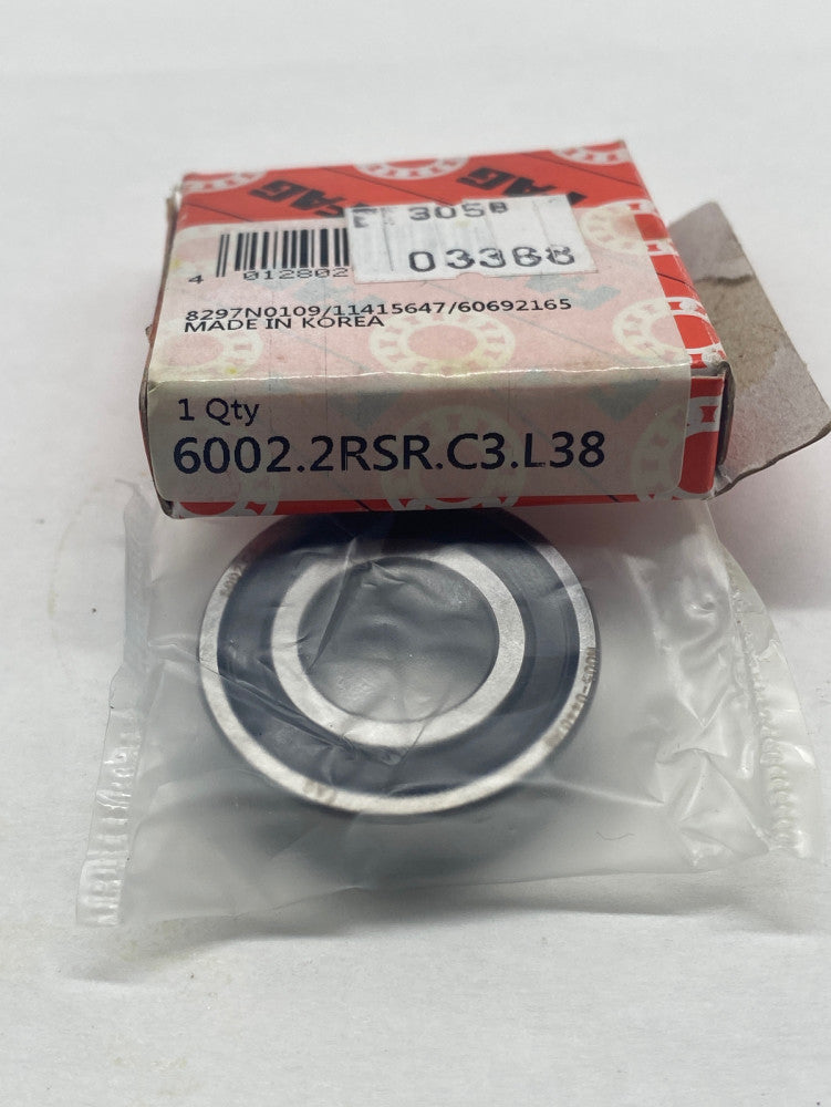 Fag 6002.2RSR.C3.L38 Sealed Ball Bearing 15mm Bore
