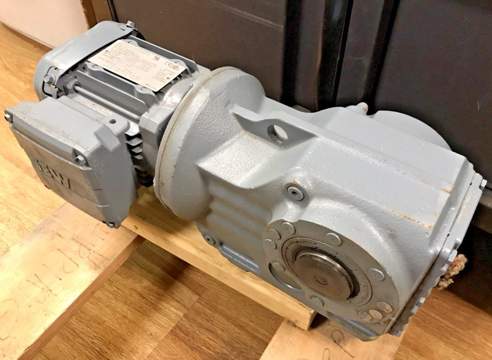 SEW-EURODRIVE KA47/T DRS71S4 Inverter Duty GearMotor 0.37 kW/0.5HP