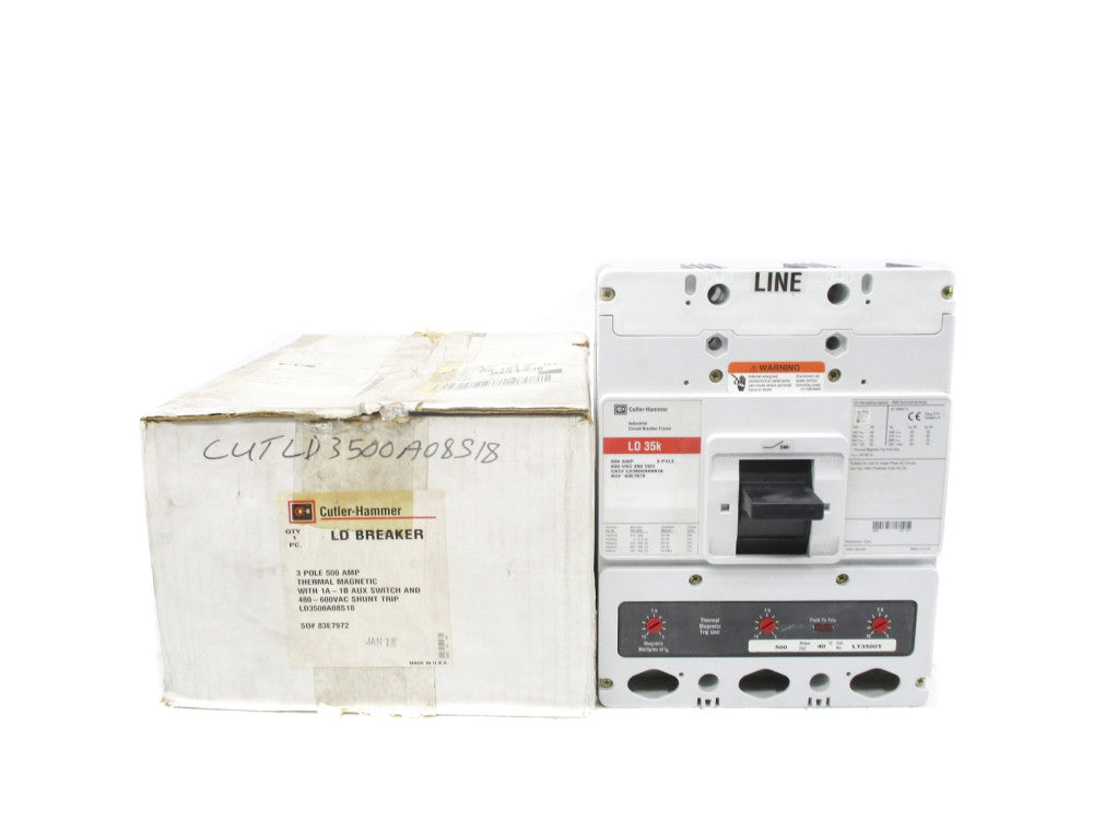 CUTLER HAMMER LD3500A08S18 500A 600VAC NSMP