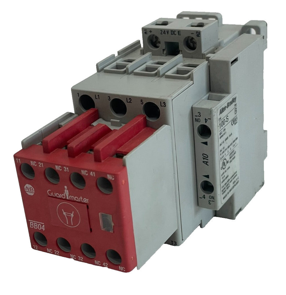 USED A / B 100S-C30EJ14BC SAFETY CONTACTOR SER. C 24VDC 100SC30EJ14BC