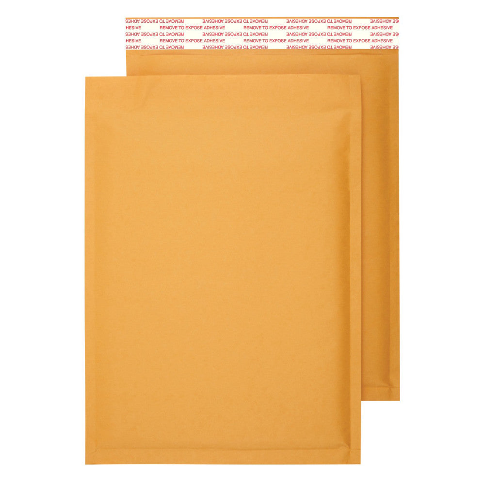 Office Depot Self-Sealing Bubble Mailers, Size 2, 8 1/2" x 11", 12-Pack