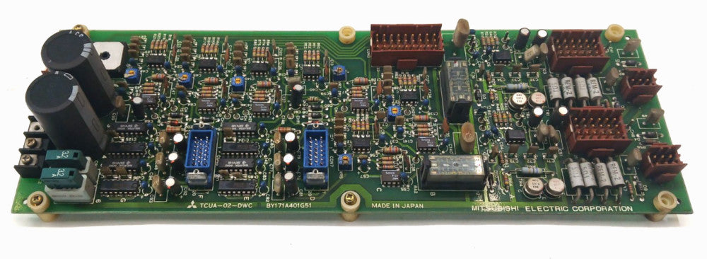 MITSUBISHI TCUA-02-DWC CNC EDM CONTROL BOARD BY171A401GS1
