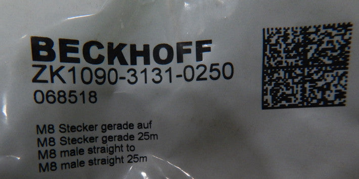 BECKHOFF ZK1090-3131-0250 / ZK109031310250 (BRAND NEW)