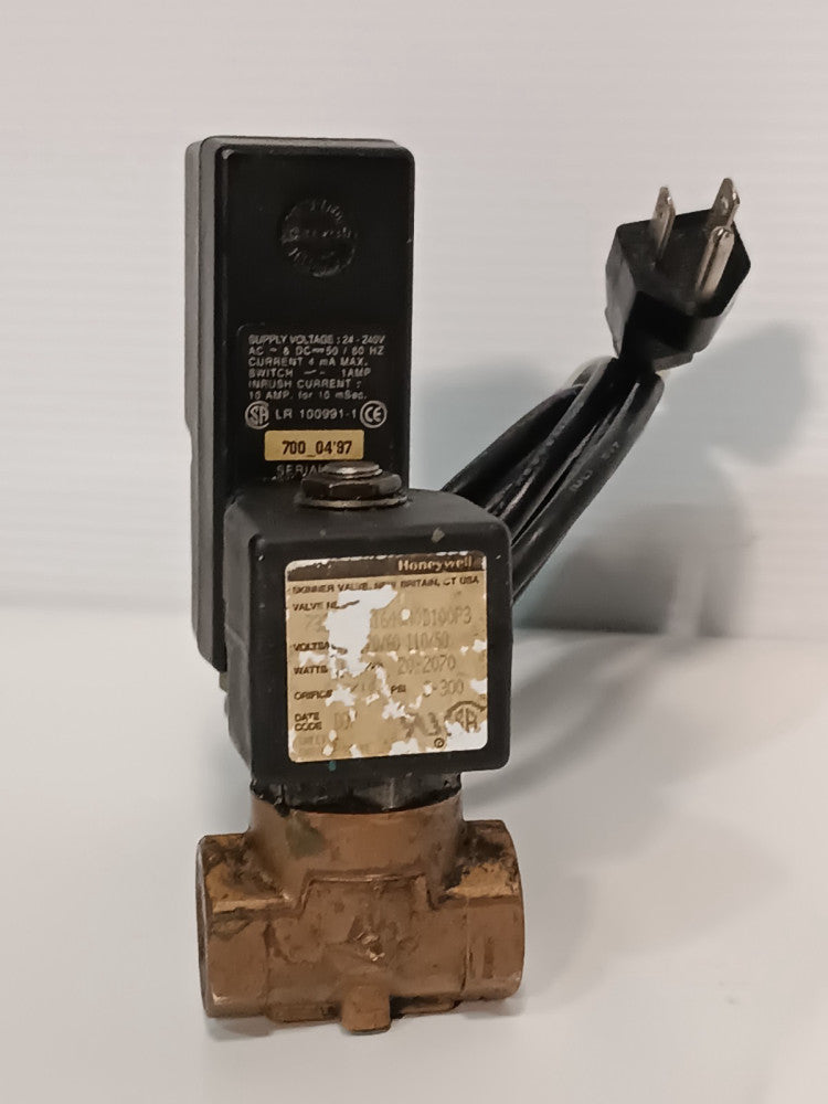 Honeywell 7321KBY61640NN0D100P3 Safety Shutoff Valve w Solenoid Timer, 3-300psi