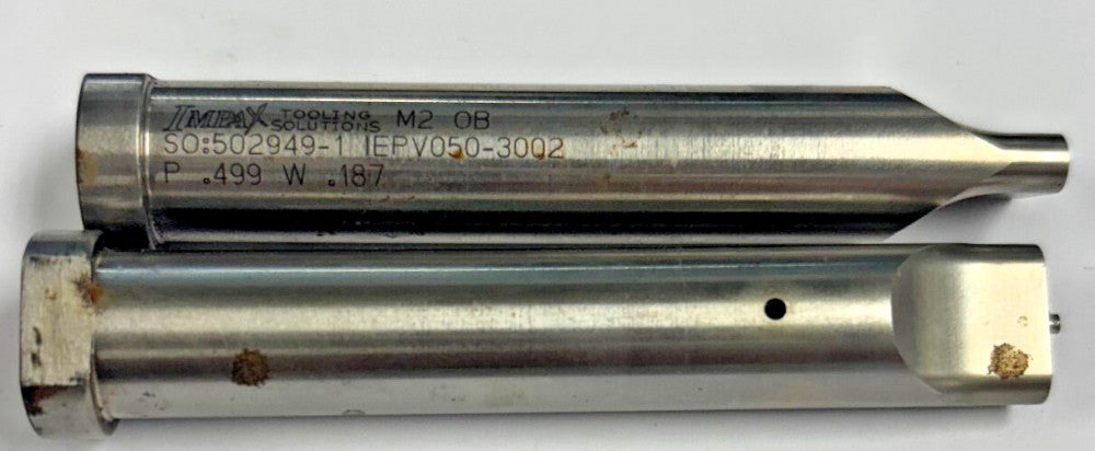 IMPAX TOOLING BLANK MOLD DIE & PUNCHES IEPV050-3002 LOT OF 2