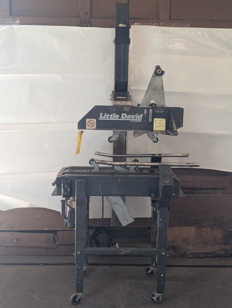 Loveshaw LD7D Little David Semi-Automatic Uniform Case Sealer, 2" Tape