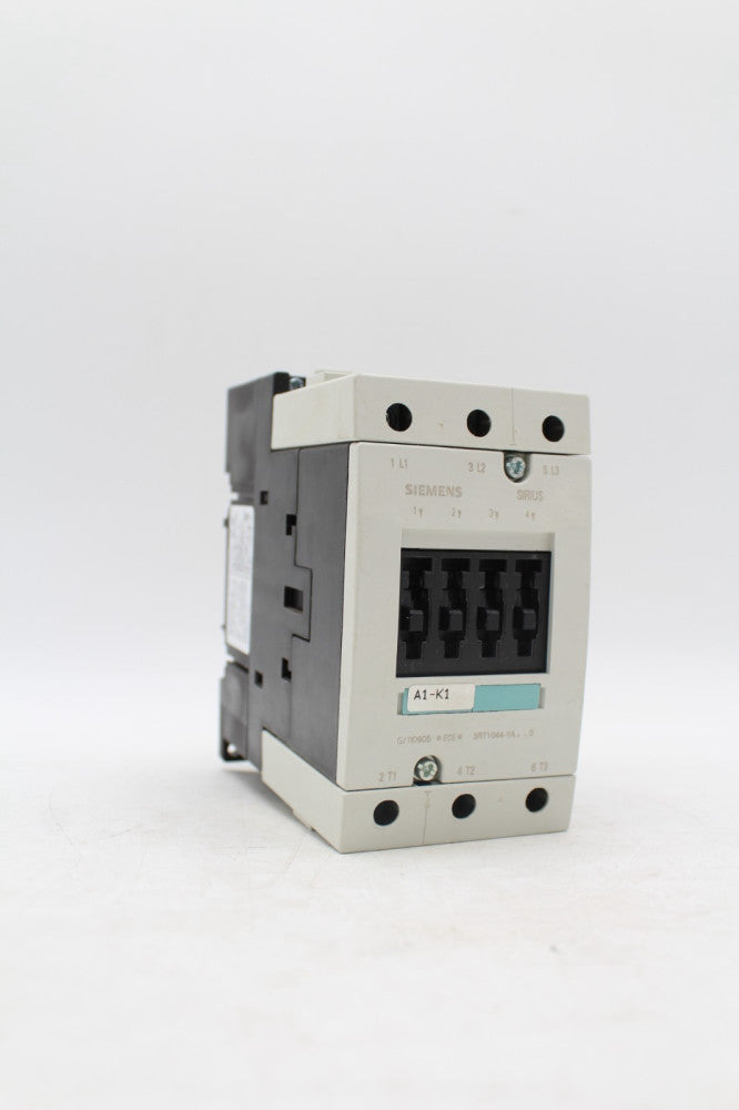 Siemens 3RT1044-1AK60 65Amp 3-Pole Contactor