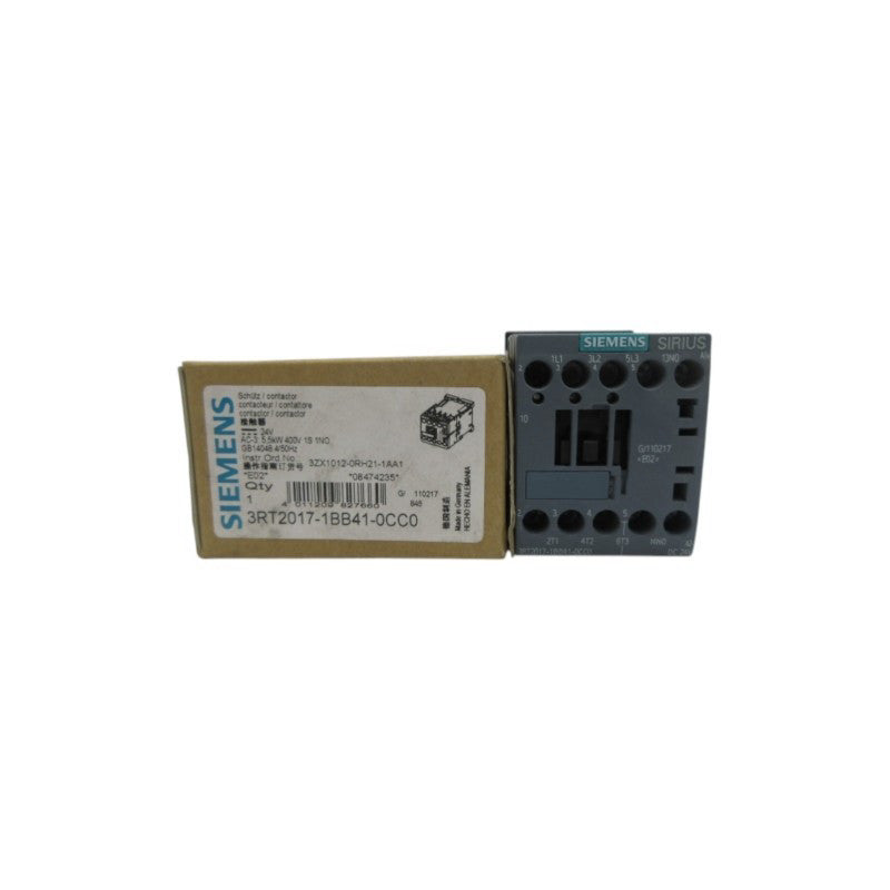 SIEMENS 3RT2017-1BB41-0CC0 24V NSMP