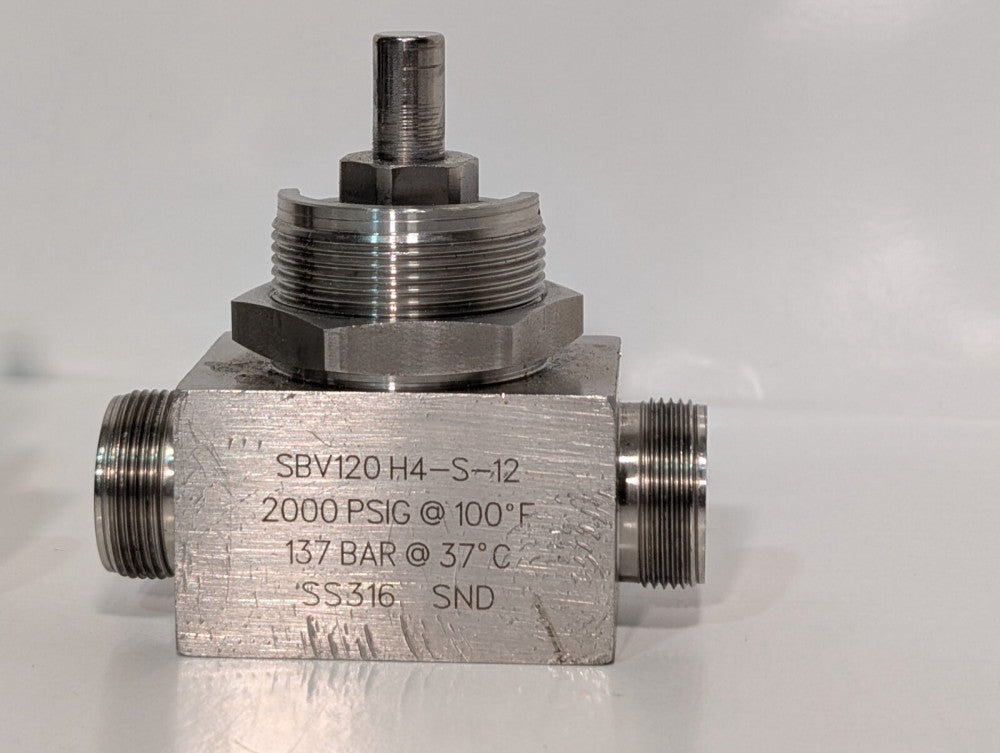 BMT Superlok SBV120H4-S12 3/4” SS Ball Valve