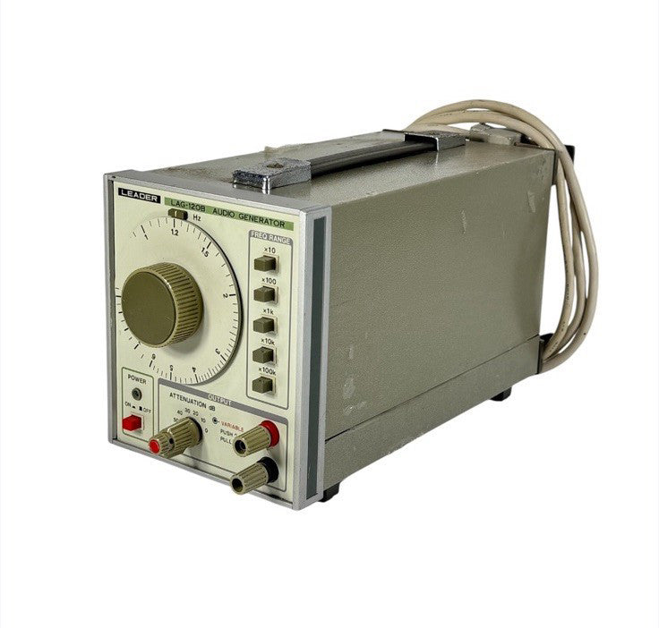 Leader LAG-120B Audio Generator 10Hz-1MHz - 0.05% Low Distortion - LAG120B
