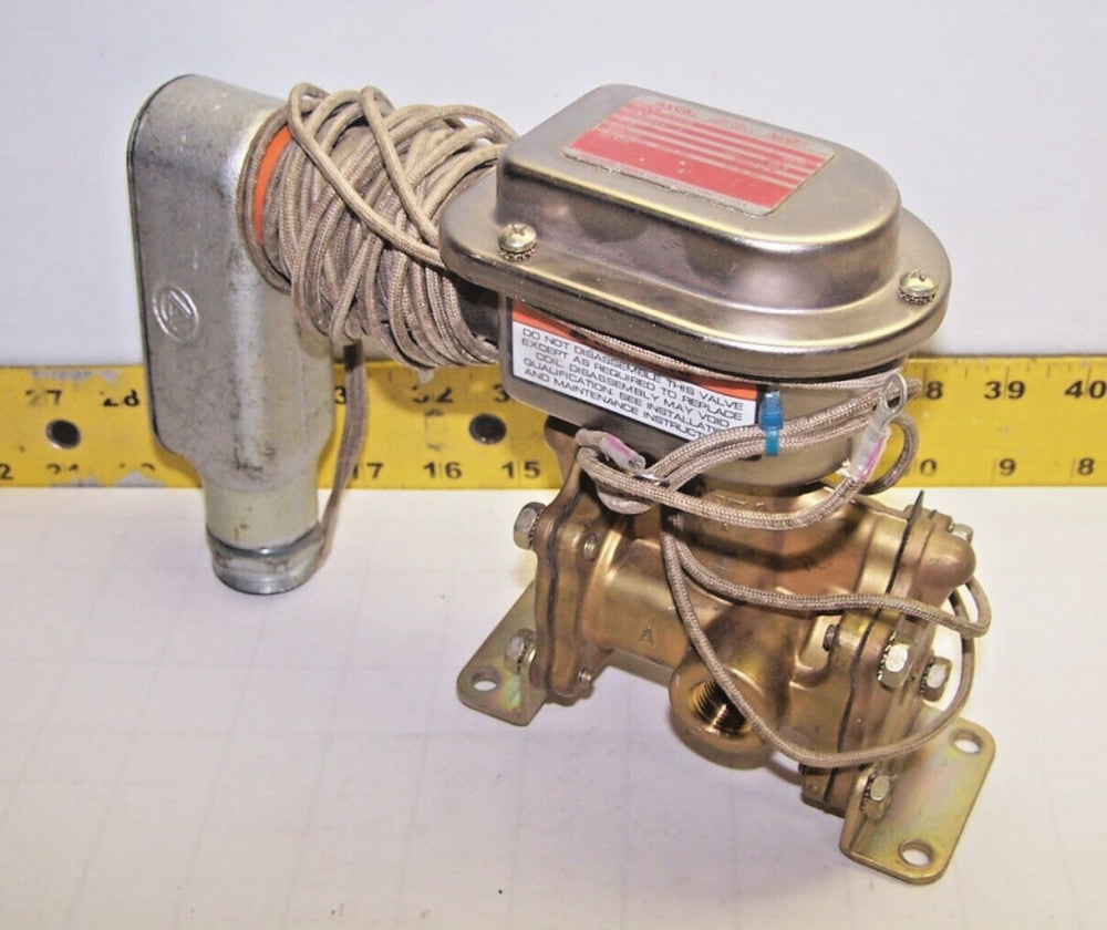ASCO SOLENOID VALVE 3/8" NPT 120V 60 Hz 10.5 WATTS 10-175 PSI NPL8316A54E