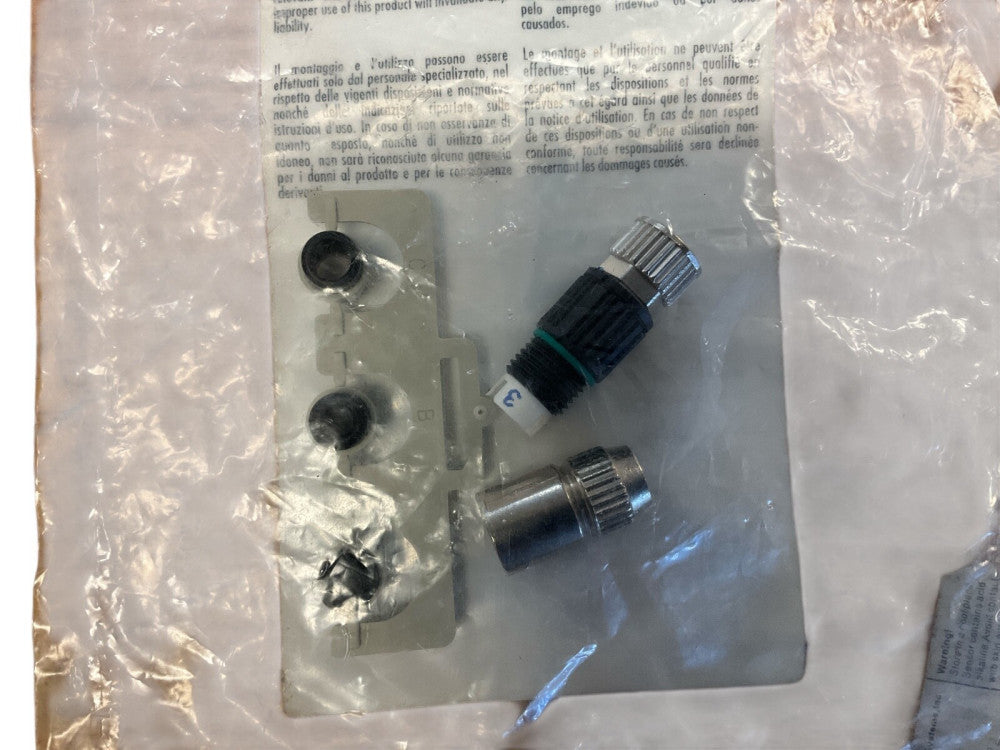 ifm electronic E11552 Female wirable connector, Lot of 5