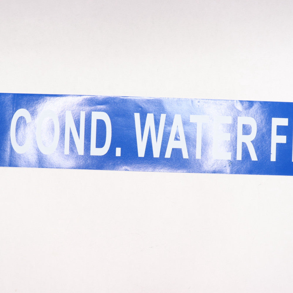Filtered Water Pipe Label 14" X 2-1/4"