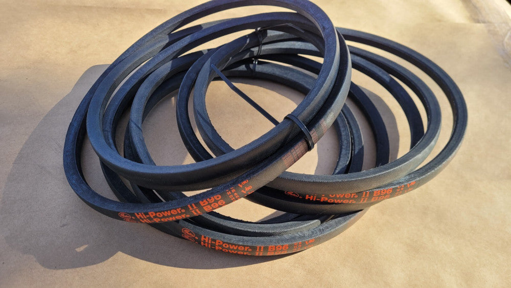 Lot of 3 Gates B96 Hi-Power II V Belt 99" Outside Length