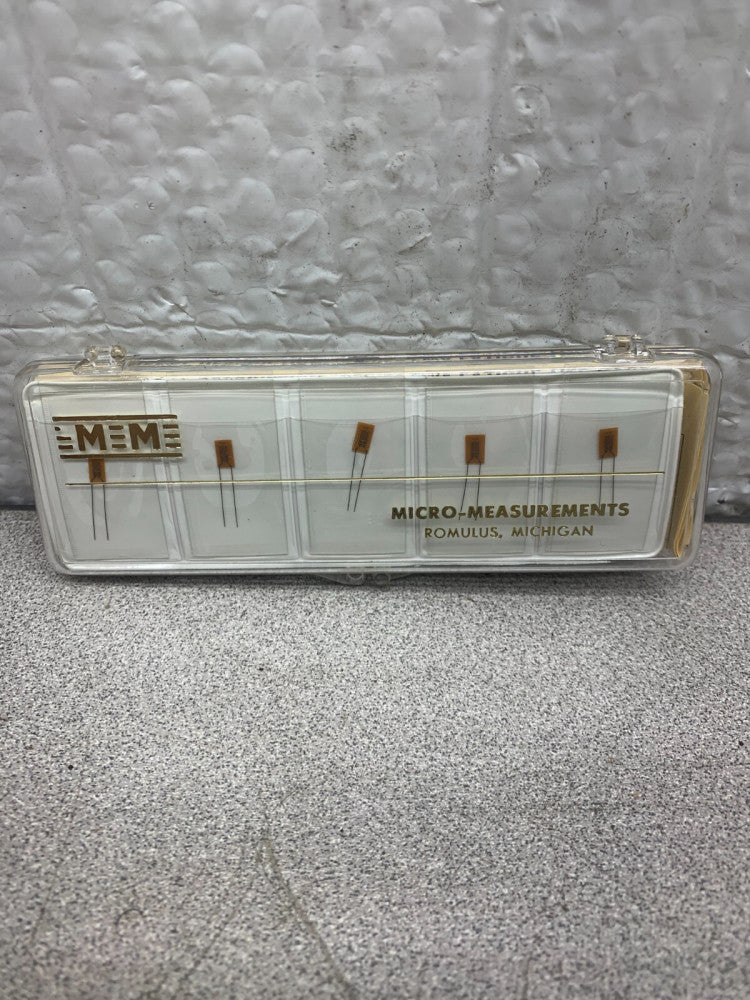 NEW PACK OF 5 MICRO-MEASUREMENTS PRECISION STRAIN GAGES FWA-03