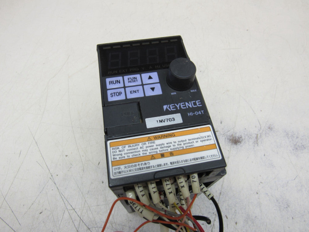 KEYENCE HI-04T HYBRID INVERTER NICE USED WORKING TAKEOUT MAKE OFFER !!