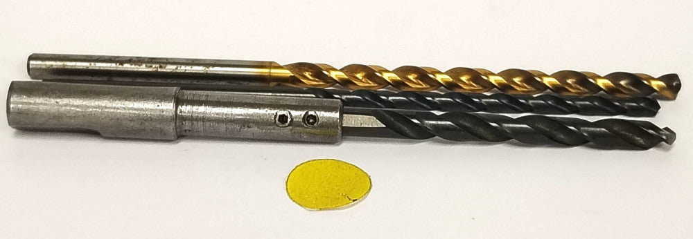 ASSORTED LOT OF JOBBER LENGTH 2 FLUTE DRILL BITS ****LOT OF 3***