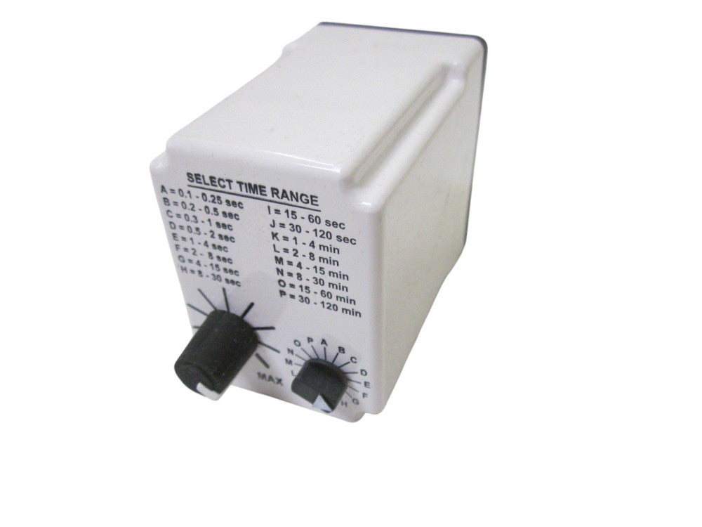 NTE R60-11AD10-120 SER. B TIME RELAY 0.1S-2HR 120VAC/DC NSMP