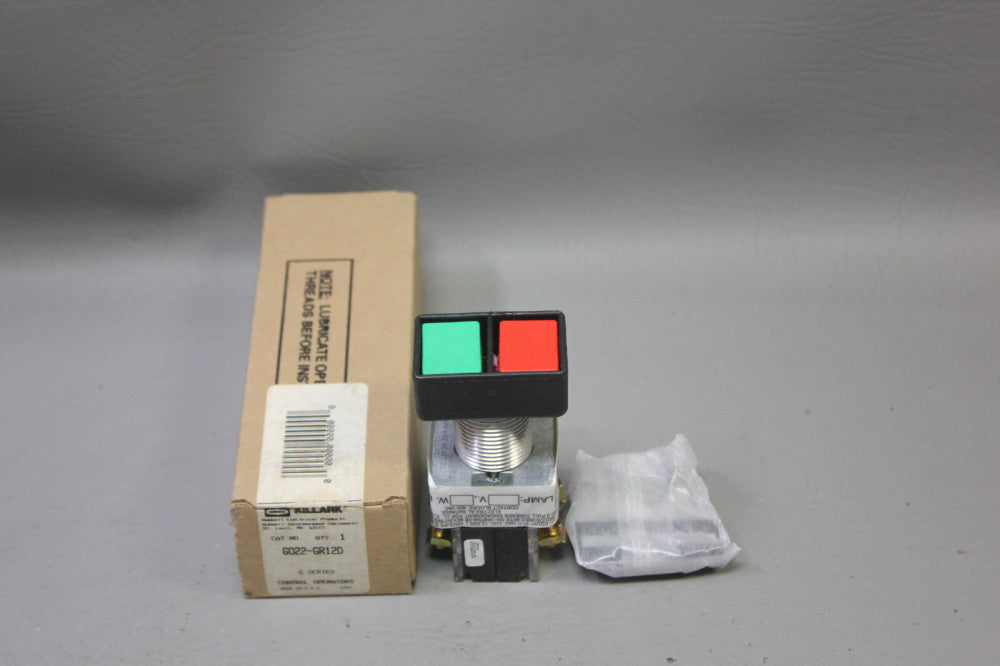NEW KILLARK HAZARDOUS LOCATION DOUBLE PUSH BUTTON G022-GR12D