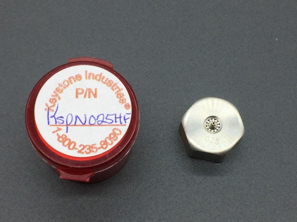 Keystone KSPN025HF 0.025 Sprat Nozzle, Fits Nordson 144906