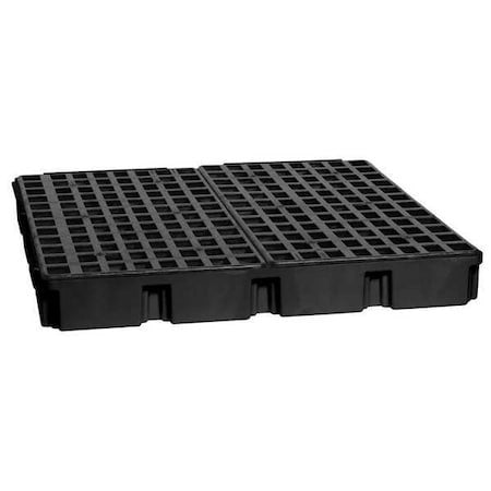 Eagle Mfg 1635Bd Spill Deck, 60 Gal Spill Capacity, 4 Drums, 10,000 Lb Load