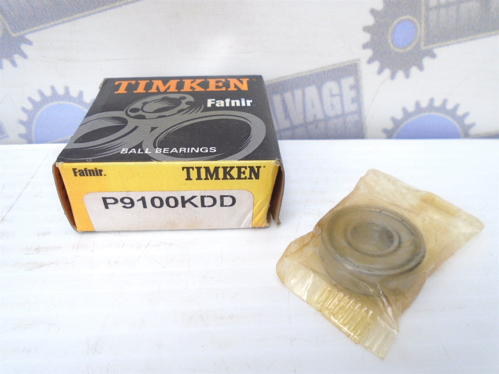 TIMKEN - P9100KDD - Single Row DEEP GROOVE BEARING - 3/8 x 15/16 x 1/4 - (NEW)